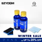 Керамическое покрытие для автомобиля, 2 шт., 9H, уход за лакокрасочным покрытием мотоцикла, жидкое стекло для автомобиля, Гидрофобный полировщик для автомобиля, водное покрытие для стекол