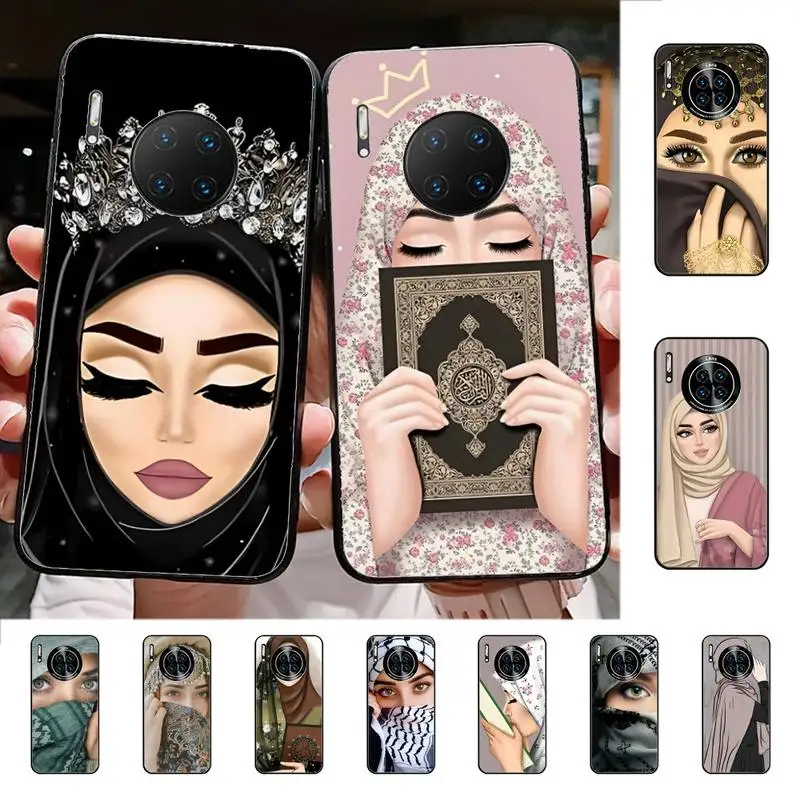 

Woman In Hijab Phone Case for Huawei Mate 20 10 9 40 30 lite pro X Nova 2 3i 7se