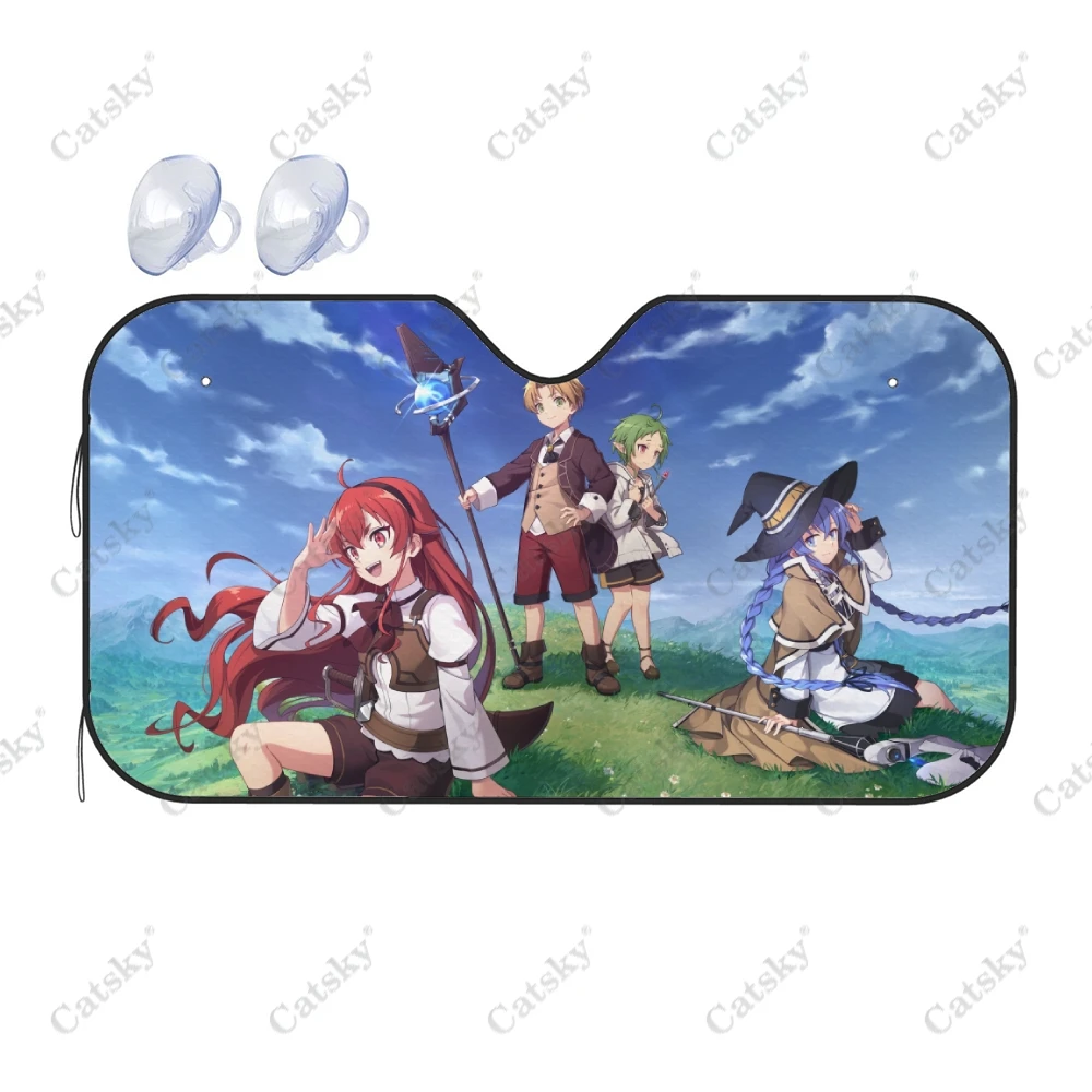 

Солнцезащитный козырек от солнца Mushoku Tensei, складной аксессуар для защиты от ультрафиолета, для внедорожников