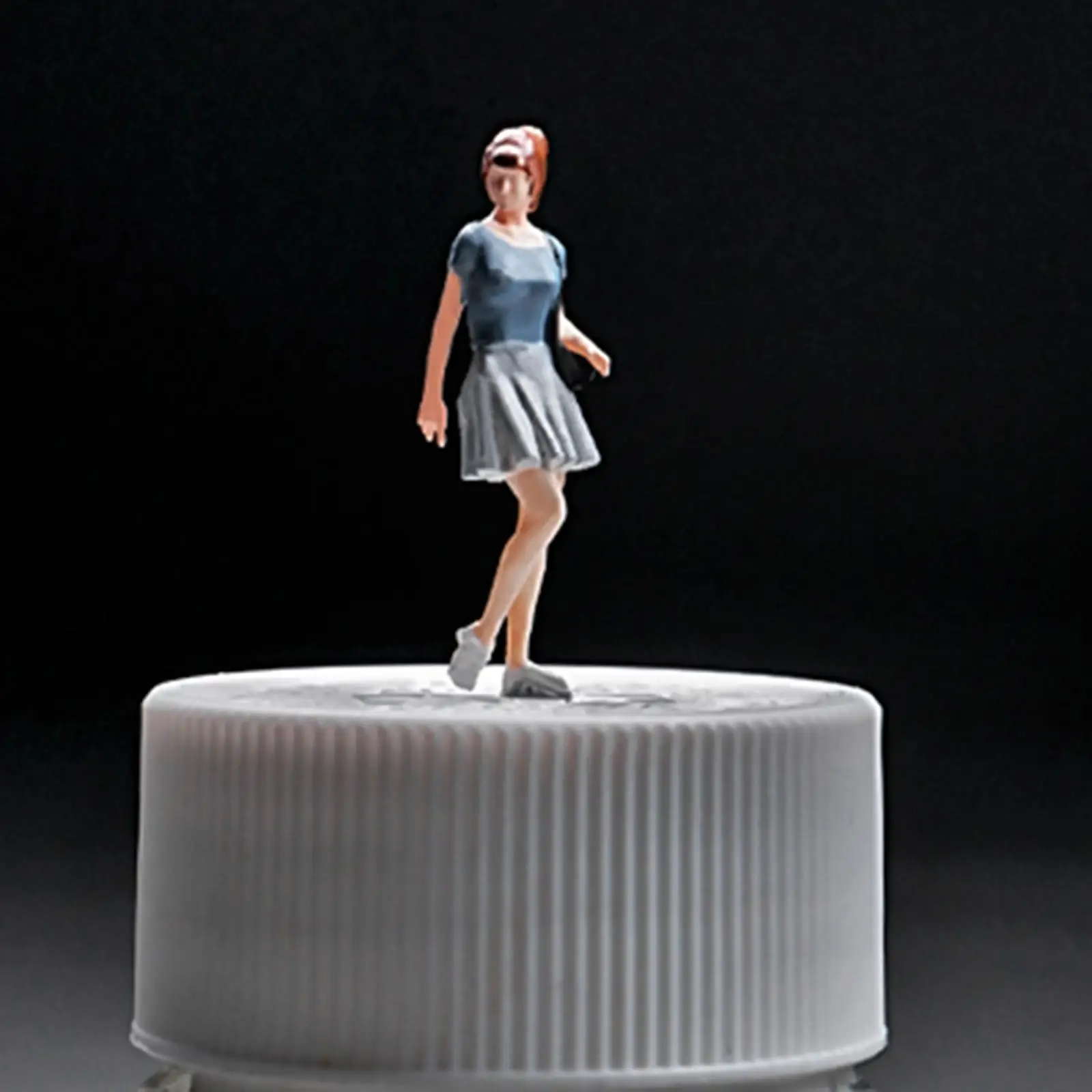 

Миниатюрная фигурка в масштабе 1/64, синяя юбка для девушек, модель Диона для Fariy Garden