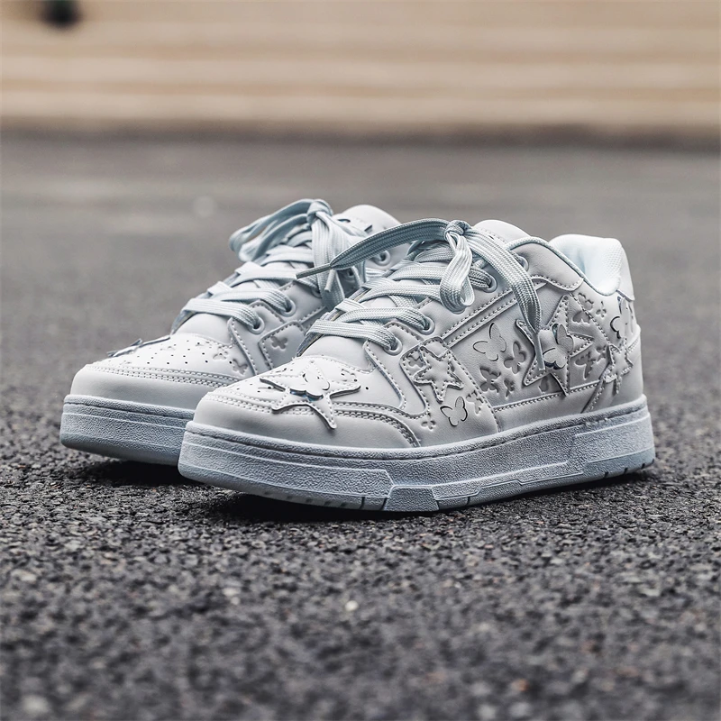 2024 новые удобные туфли со звездами-бабочками мужские и женские классические