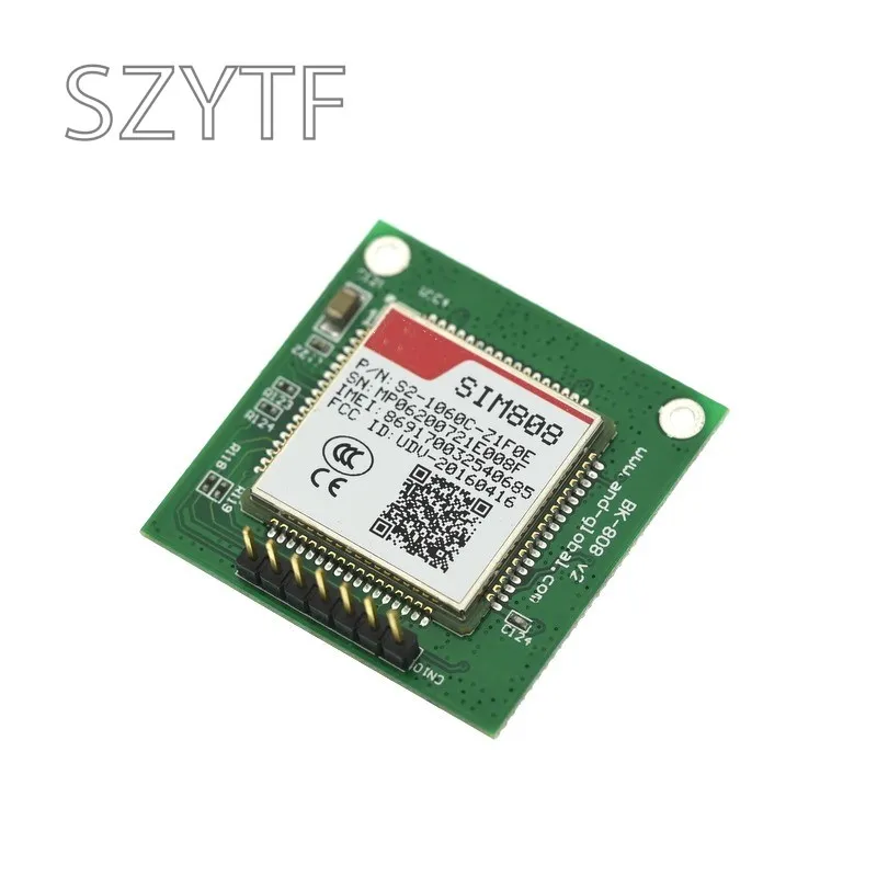 Модульная плата GSM, GPS, SIM808, основная плата SIM808, 2-в-1, четырехдиапазонный модуль GSMGPRS, встроенный модуль GPS, Bluetooth, совместимый модуль