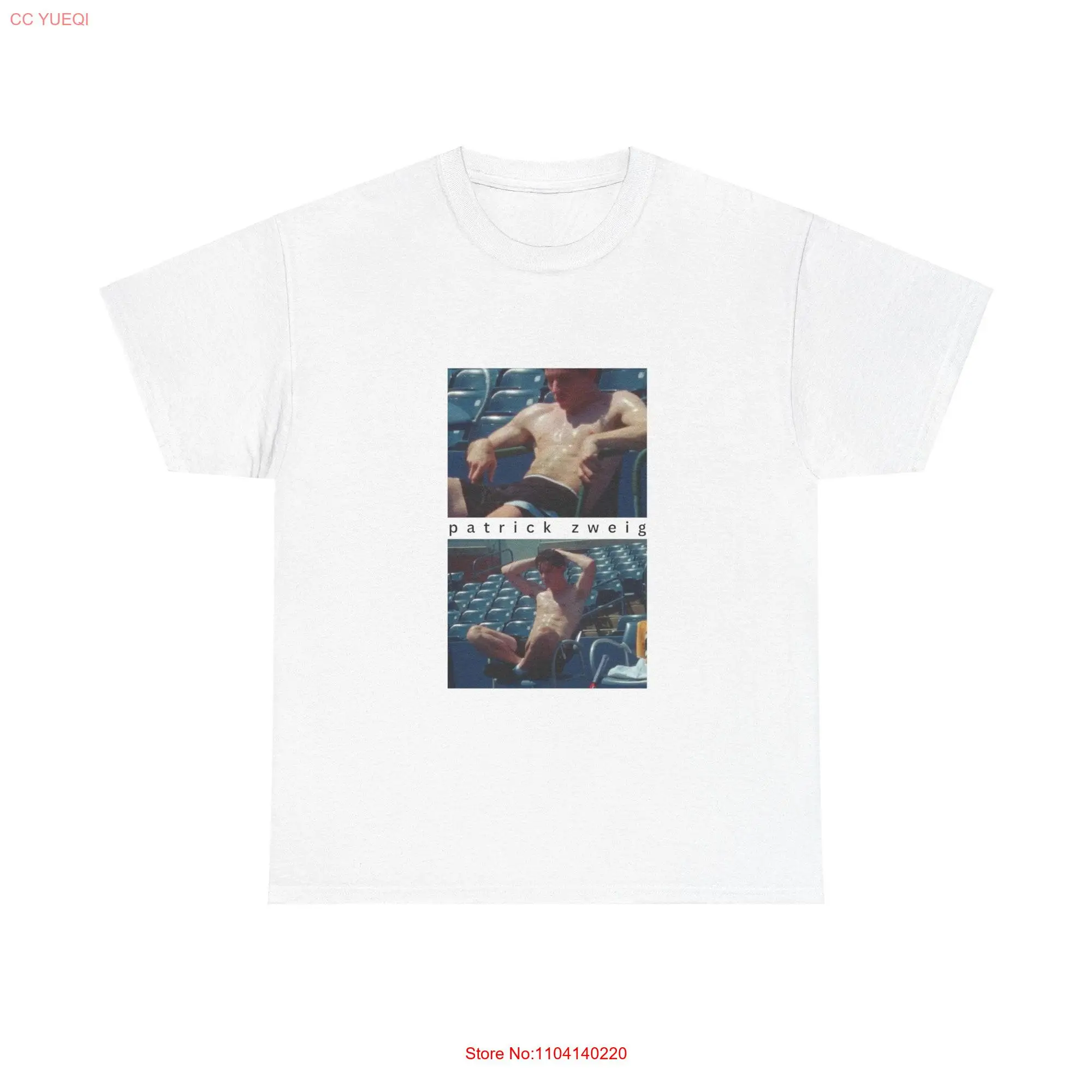 Футболка унисекс из хлопка с изображением Патрика звинга фильма соперники