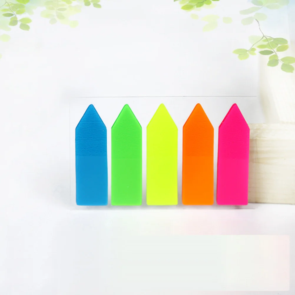 

10 Pcs Sticky Paper Pad Book Notes Colored Tabs Book Notes Sticky Paper Pad Memo Notes Book Notes