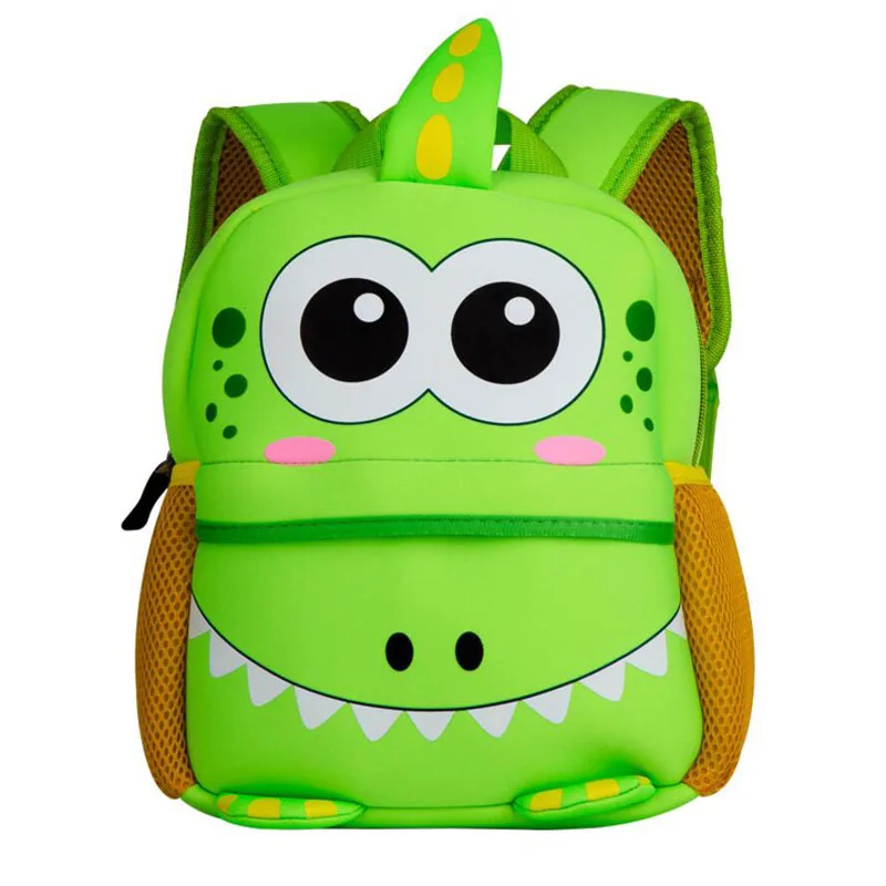 Waterproof Children Cute Animal Schoolbag Kids Kindergarten Cartoon Animal Toddle Kids Backpack for 2-5 Years School Backpack