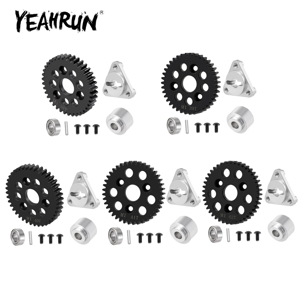 YEAHRUN 38T/39T/40T/41T/42T коробка передач M1 цилиндрическая шестерня набор тапочек