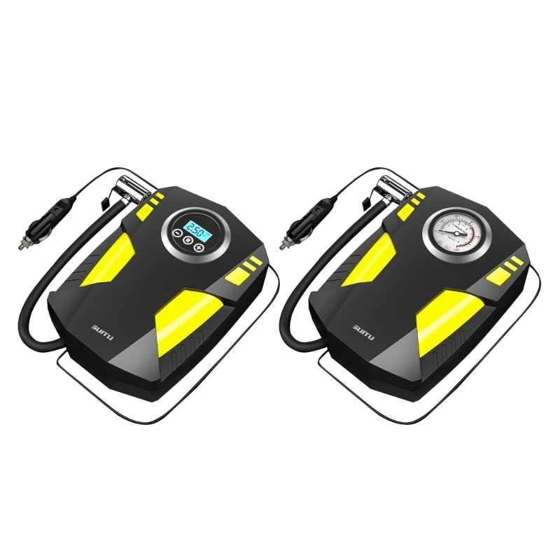 

Насос для накачивания 12 В, портативный автомобильный воздушный компрессор для мотоциклов, велосипедов, лодок