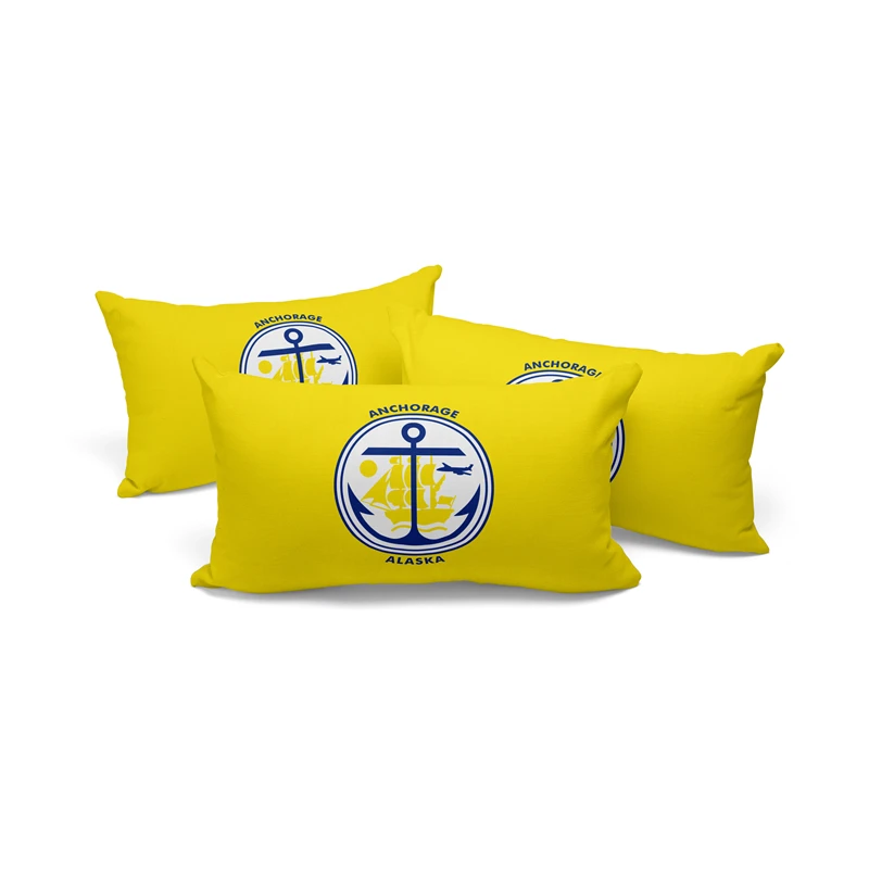 Gaslight Gatekeep GirlbossKiss Anchorage прямоугольные наволочки