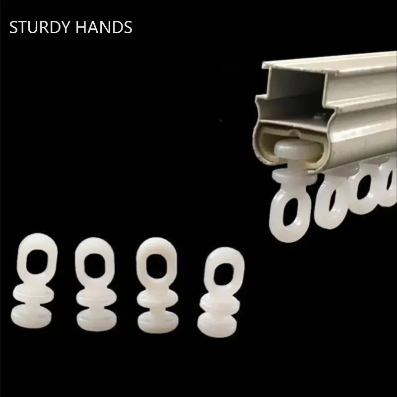 30 шт. пластиковые ролики для штор