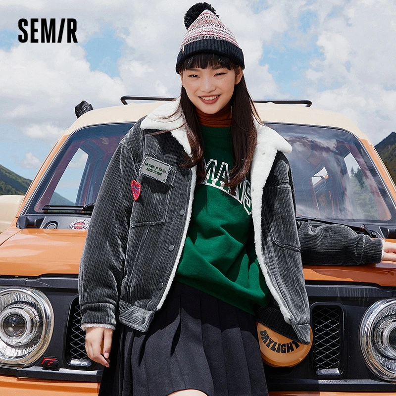 

Куртка Semir женская зимняя с шерстяным воротником, 2022