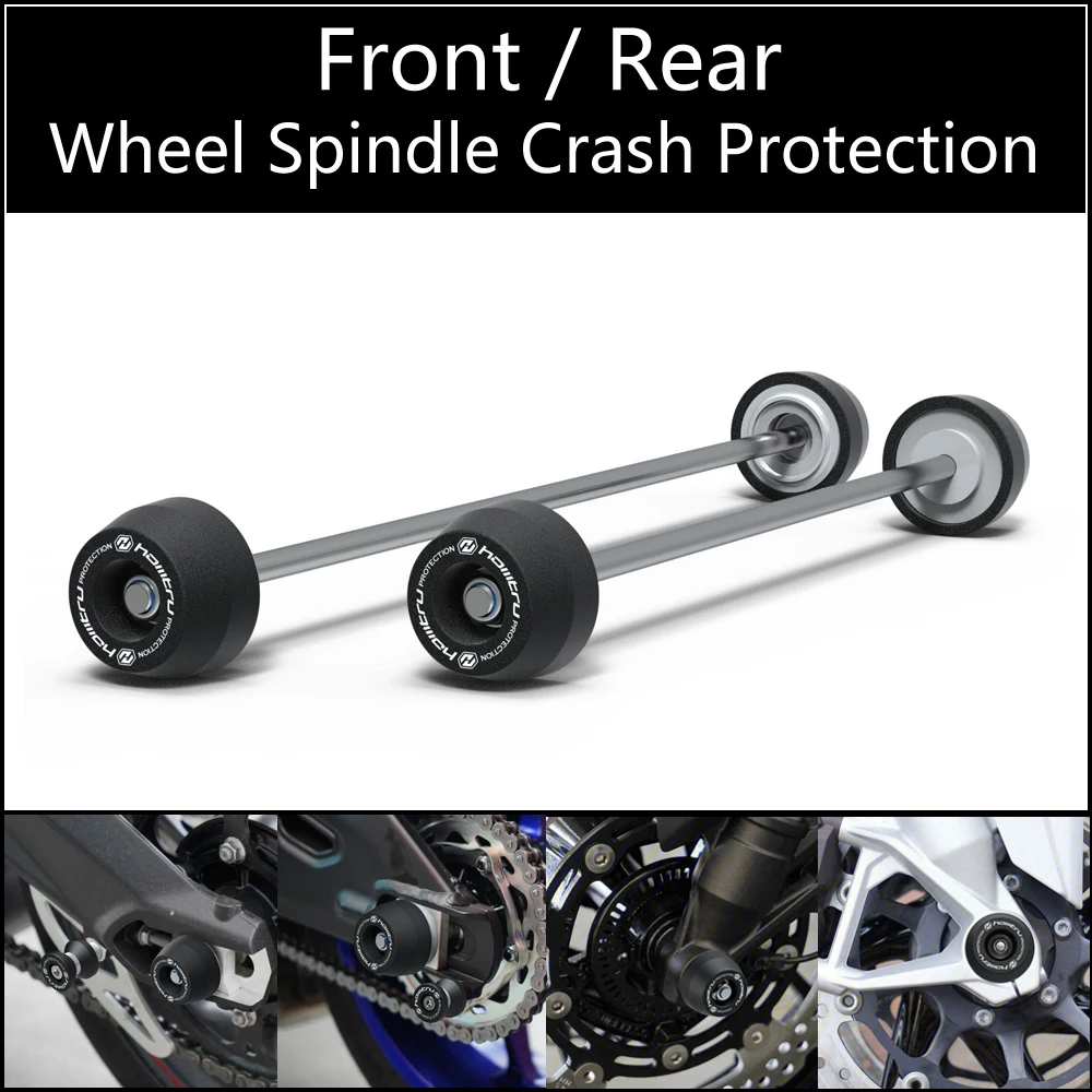 

Front Rear wheel Spindle Crash Protection For Triumph Tiger 850 Sport / Tiger 900 GT Rally Pro / 2020-2023