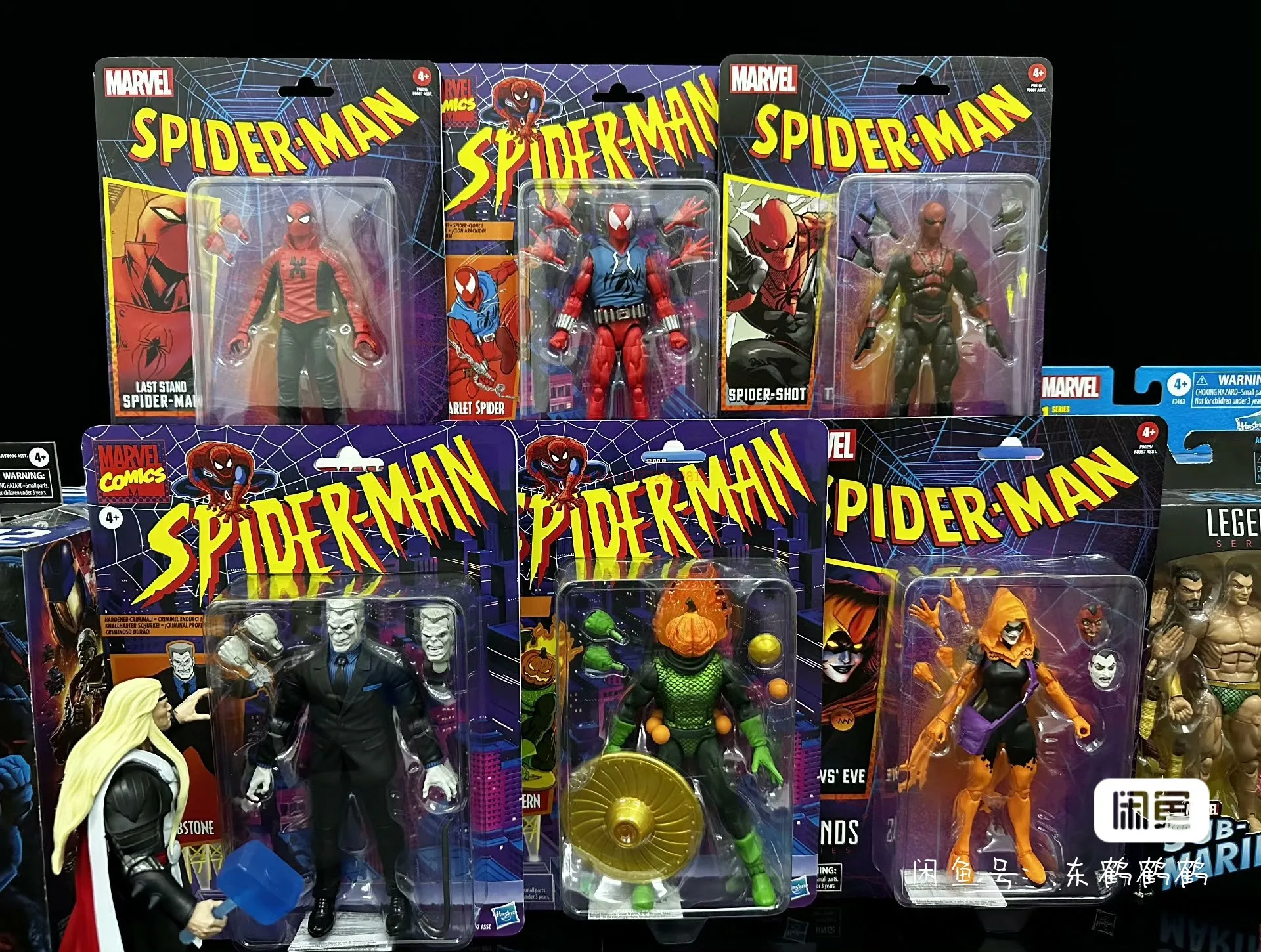 Оригинальные легенды Marvel алый Человек-паук Джек рейк надгробие Лифт экшн-фигурка