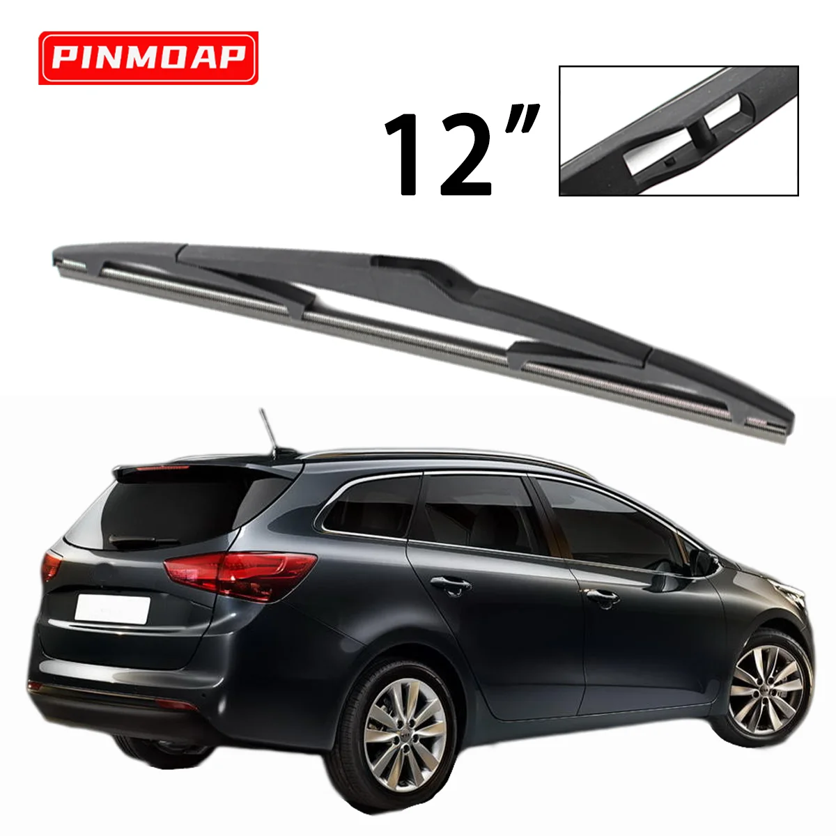 

12-дюймовый Задний Дворник Для Kia Cee'd ED Pro SW 2006-2012, Резиновый Автомобильный Аксессуар Для Очистки Лобового Стекла