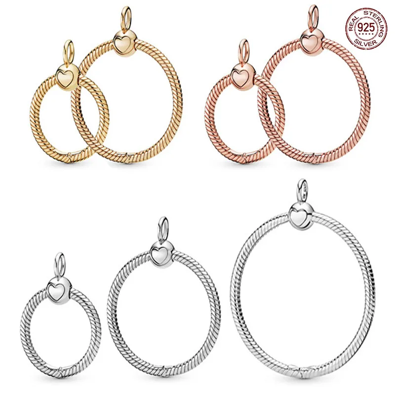 

Женский кулон в виде сердца или розы, из серебра 925 пробы