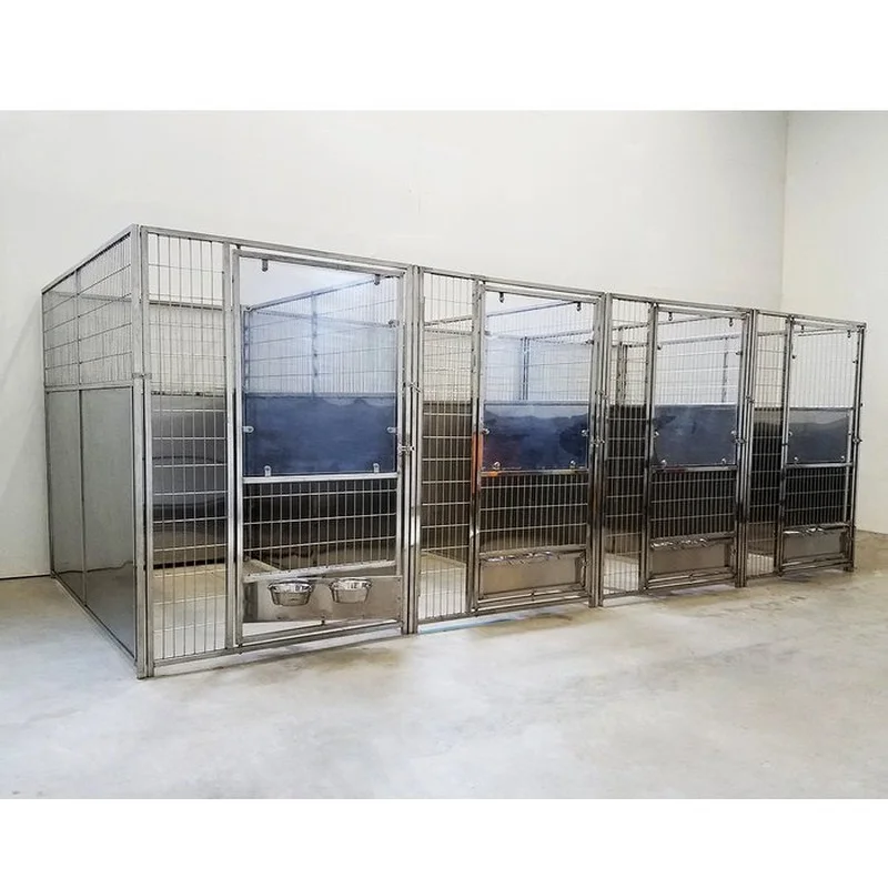 

High Quality Stainless Steel Dog Kennels