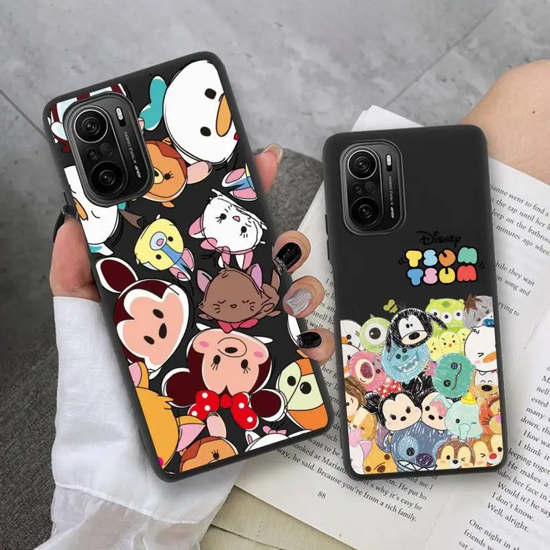 

Disney Mickey Minnie Stitch Cartoon Avatars Tsum Phone Case for Xiaomi Mi Note 11 10 9 8 11X Lite 9T CC9 POCO M3 X3 Pro SE