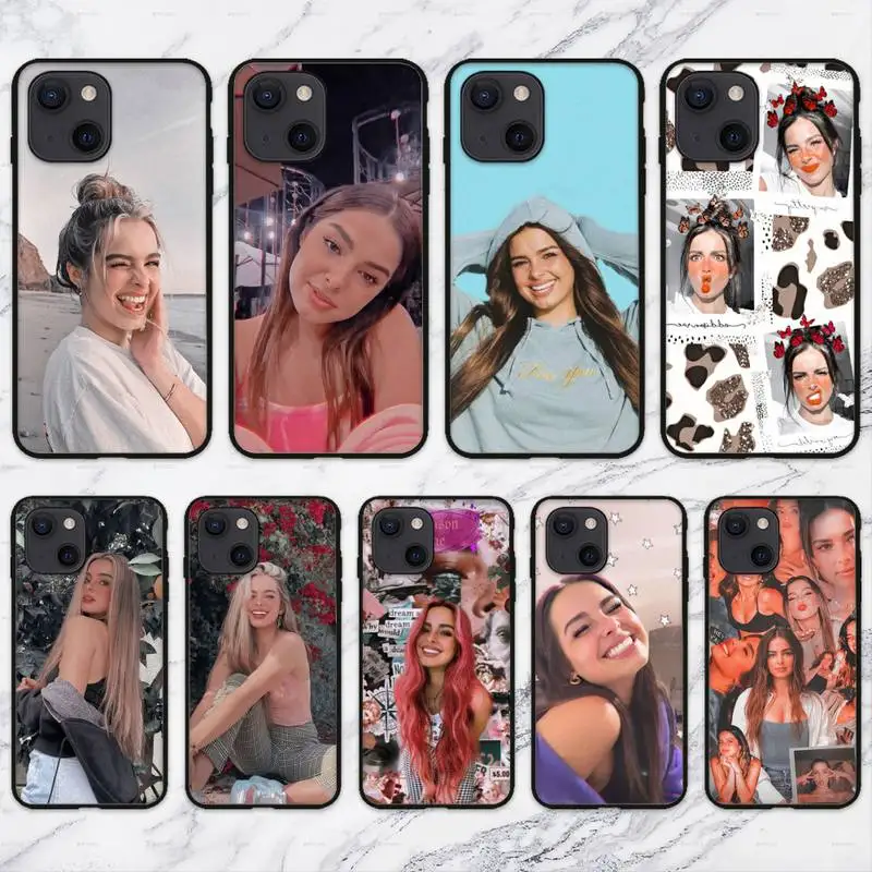 Чехол для телефона Addison Rae singer для iPhone 11 12 Mini 13 14 Pro XS Max X 8 7 6s Plus 5 SE XR