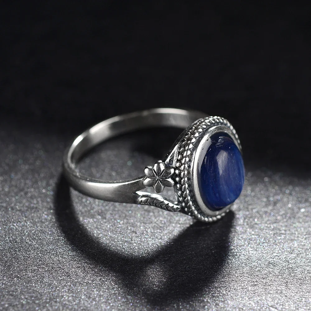 Кольцо из серебра пробы модные ювелирные изделия женские кольца натурального