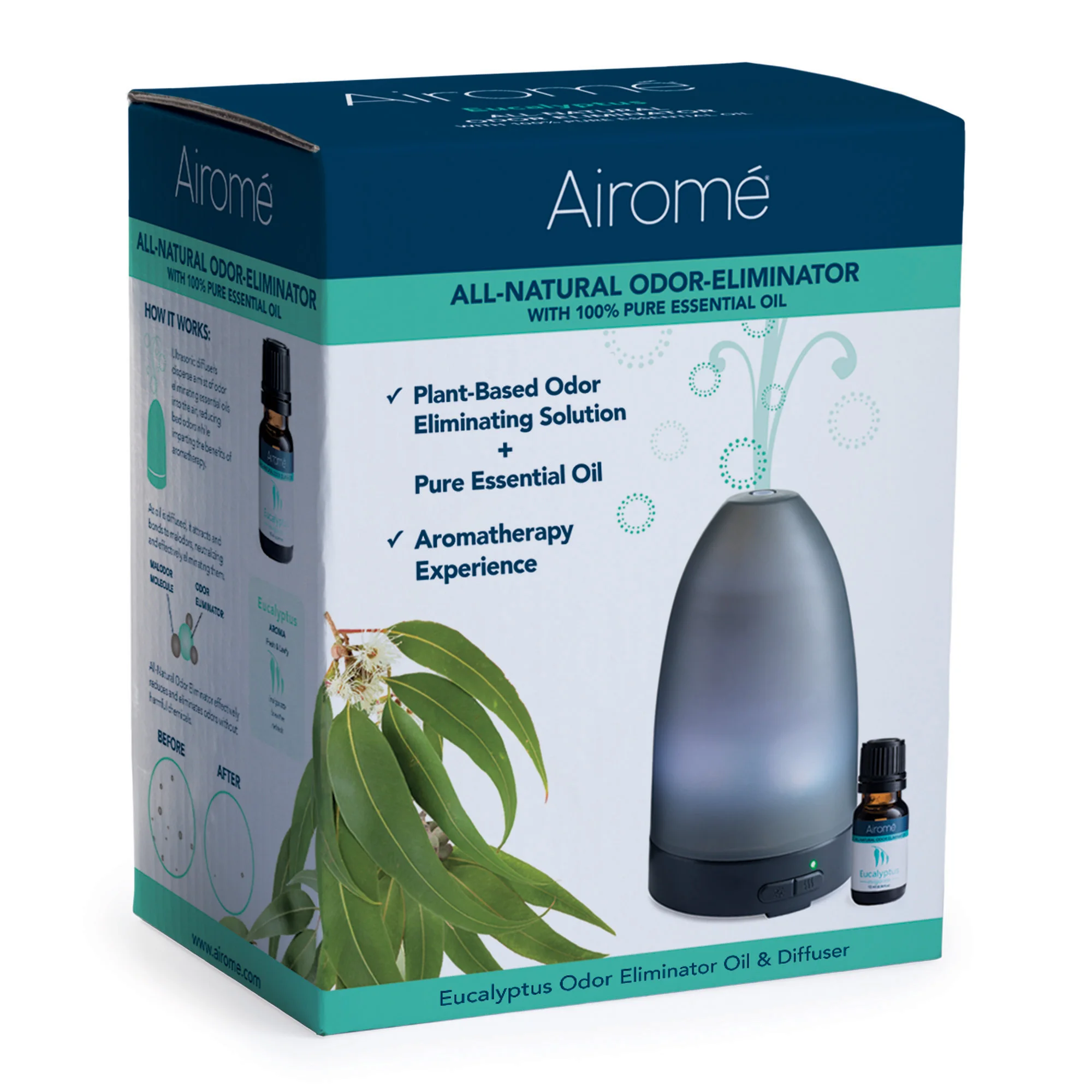 

Odor Eliminating Oil Gift Set, Black with Eucalyptus