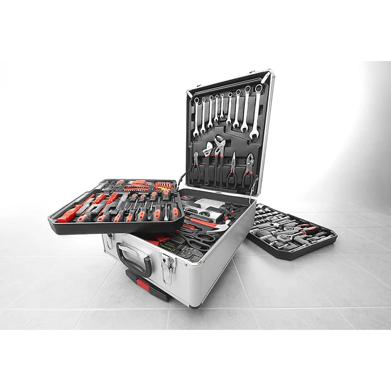 

2023 Low price Sharper Image 186-Piece Vanadium Tool Set household wall plate