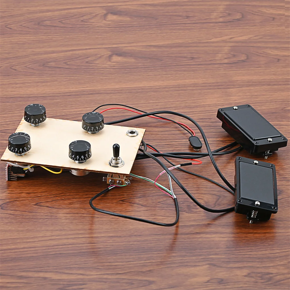 

Dual Guitar Pickup Circuit Copper Spring Pad Single Coil Pickups Instrument Accessories Replacement for FD ST Style Guitar
