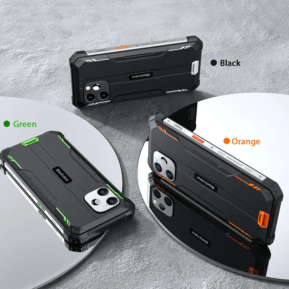 Смартфон Blackview BV8900 16 + 256 ГБ Android 13 6 5 дюйма Helio P90 10000 мА · ч