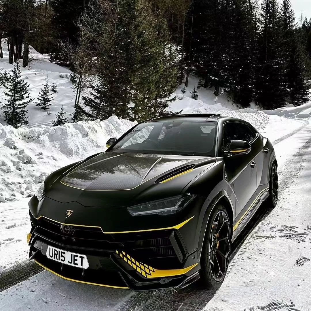 Carbonfaser-Bodykit Für Lamborghini Urus S Upgrade P Style Karosserie Kit Front lippe Heck diffusor Seitens ch weller Dachs poil