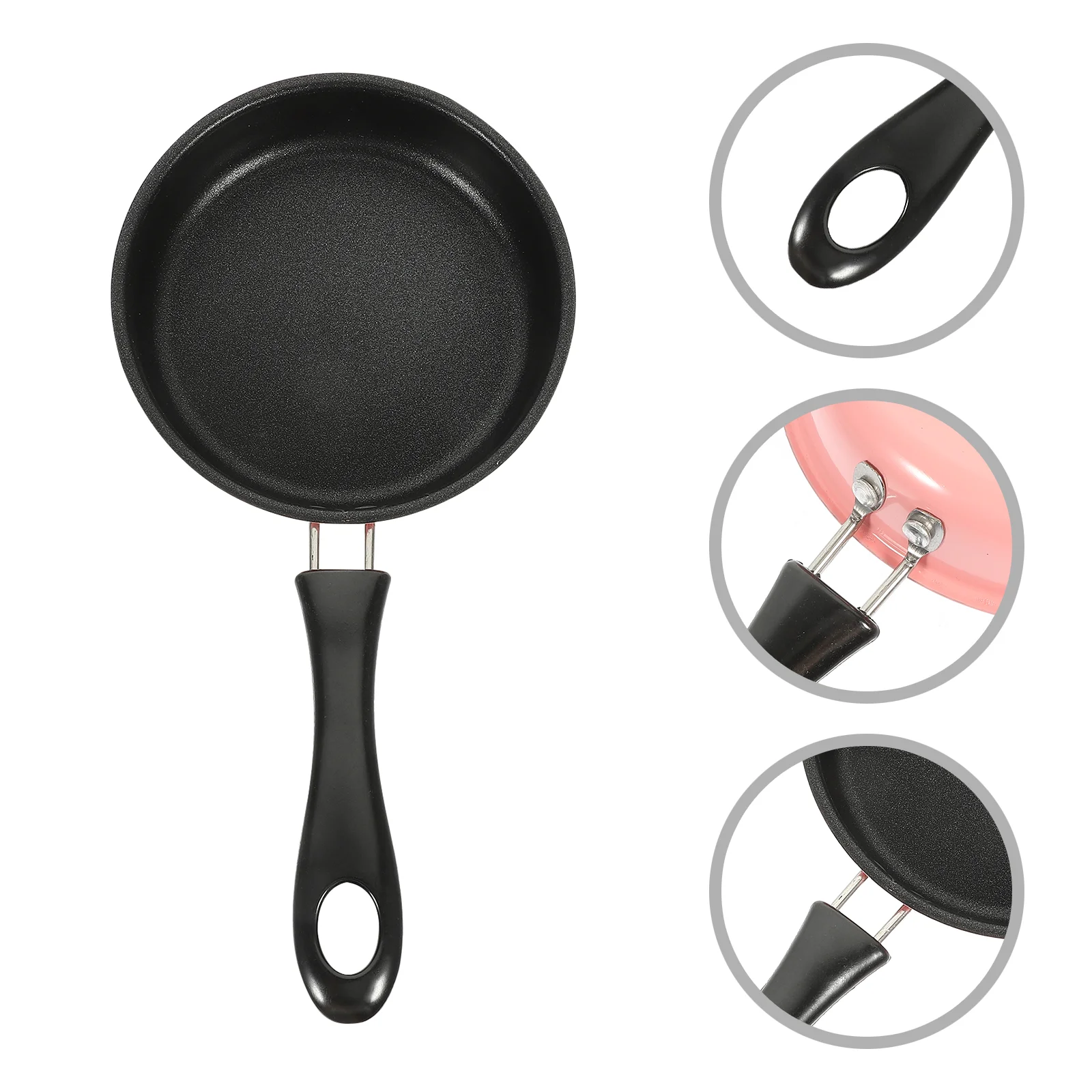 

Induction Cooker Milk Pot Small Egg Frying Pan Steak Cooking Pan for Home