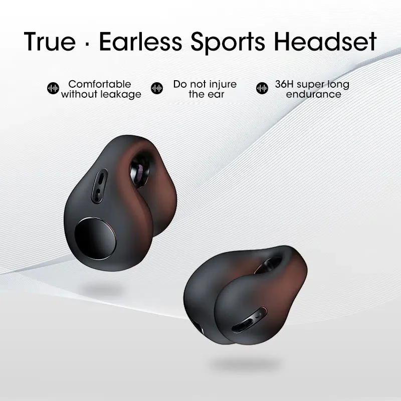 Купи Bluetooth Earphones Same As Ambie Sound Earcuffs TWS Ear Earring Wireless Bluetooth Earphones Auriculares Headset Sport Earbuds за 869 рублей в магазине AliExpress