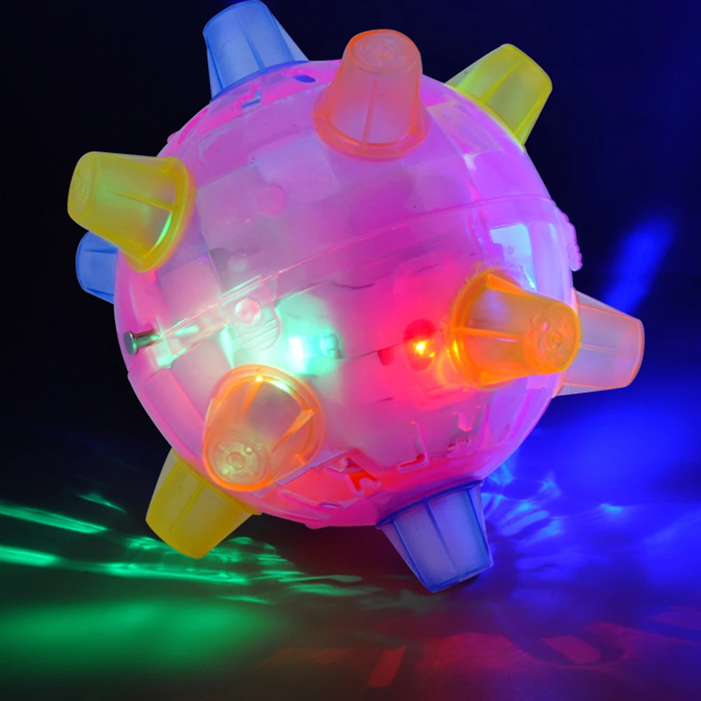 

Flashing Jumping Active Ball Pet Interactive Toy Luminous Ball Dancing Dogs Cats Bouncing Vibrating Activation Ball Pet Supplies