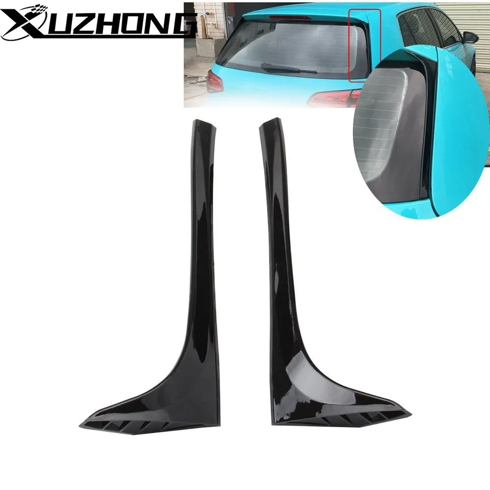 Автомобильный глянцевый черный спойлер на заднее окно боковое крыло для VW GOLF 7 VII