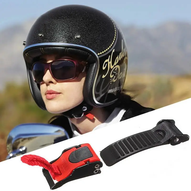 

Пряжка для мотоциклетного шлема, универсальный ремешок для мотоцикла, велосипеда, шлема, быстросъемная тянущаяся Пряжка для скутера, велосипеда
