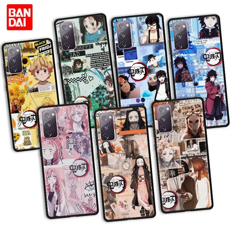 

Demon Slayer Manga Japanese Phone Case for Samsung Galaxy S20 FE S21 S10 S9 Plus Ultra 5G S20fe S21fe S20ultra Silicone Cover