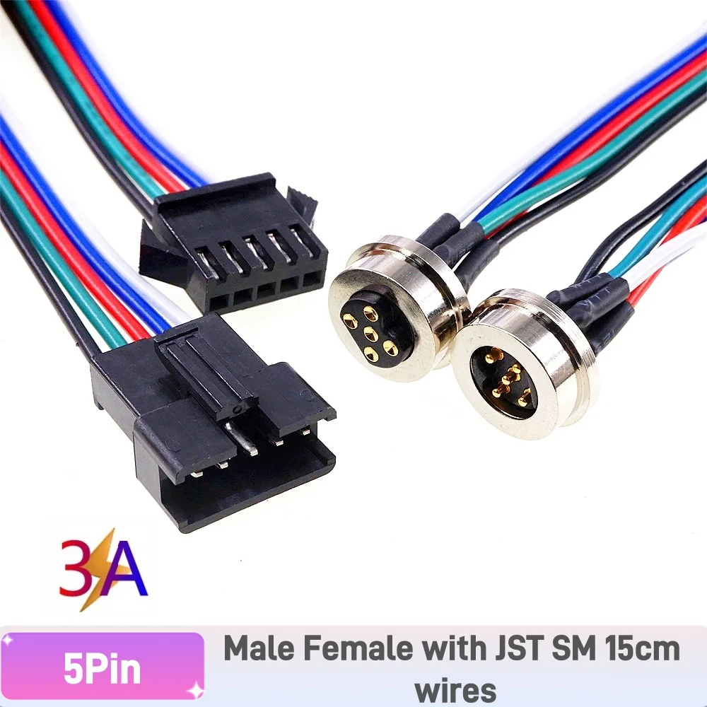 Магнитный разъем Pogo Pin RTLECS MG-x для светодиодной ленты