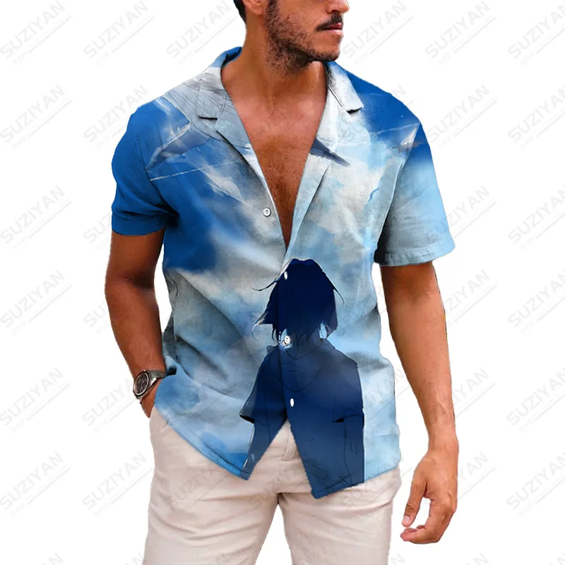 

Solid Short-Sleeved Fashion Button Features Kinds Of Vintage Hawaiian Best Selling Shirts Online Hot Sale England Top Quality