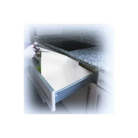 

White EVA non-slip drawer rug