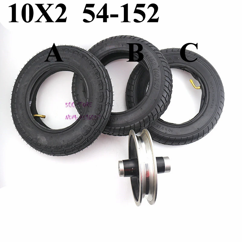 10x2 Inch Inner Tube for Tricycle Bike Schwinn Kids 3 Wheel 10x2 54-152 fit mini scooter Electric Scooter Balancing Hoverboard