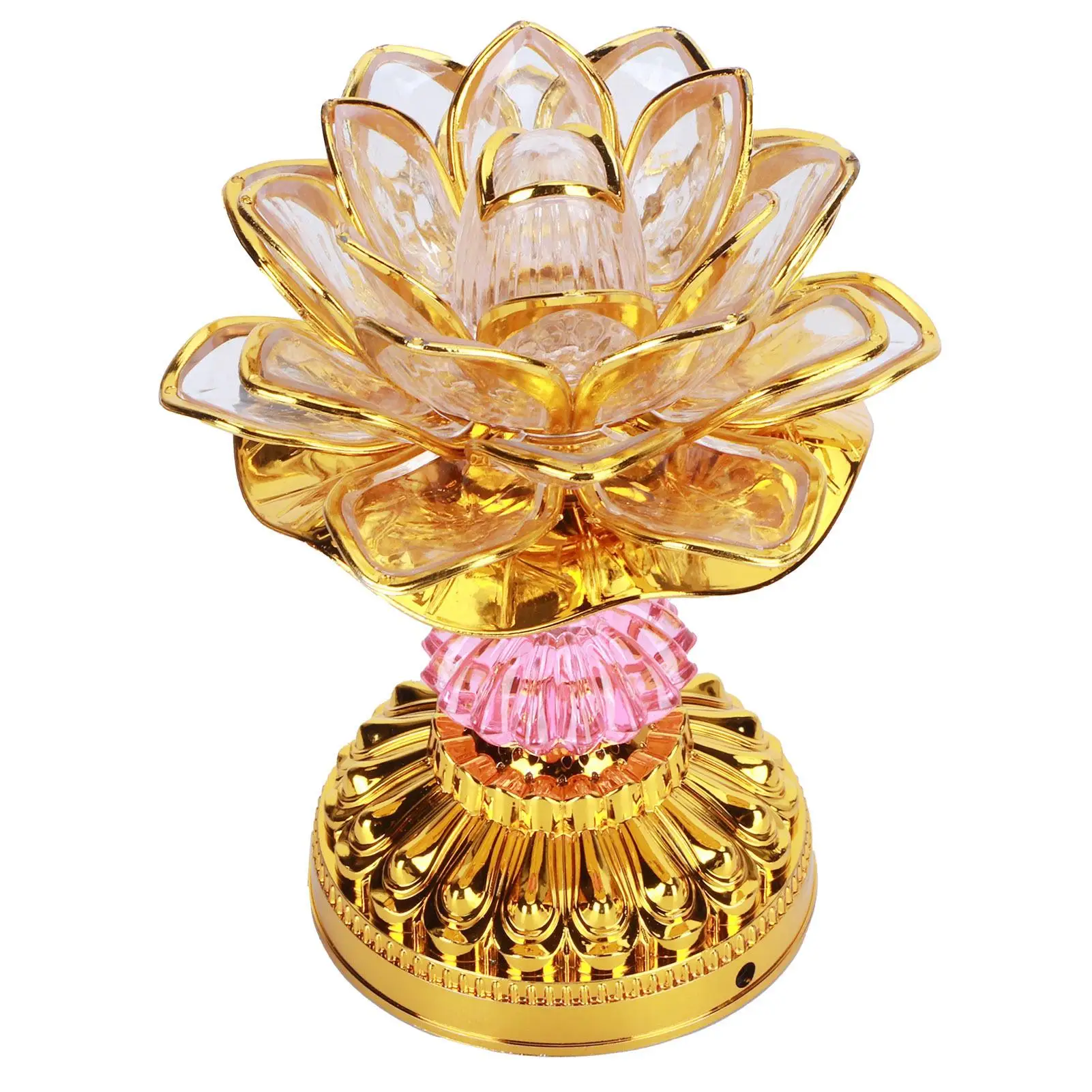 7-цветная светодиодная лампа Будды — экологически чистый миниатюрный светильник