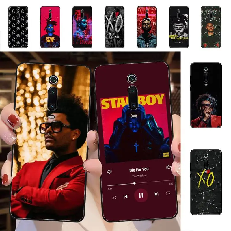 

YNDFCNB The Weeknd Starboy Pop Singer Phone Case for Redmi 5 6 7 8 9 A 5plus K20 4X S2 GO 6 K30 pro