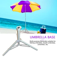 outdoor sun umbrella base stand portable beach patio fishing parasol ground bracket folding steady umbrella holder 2 5cm pole
