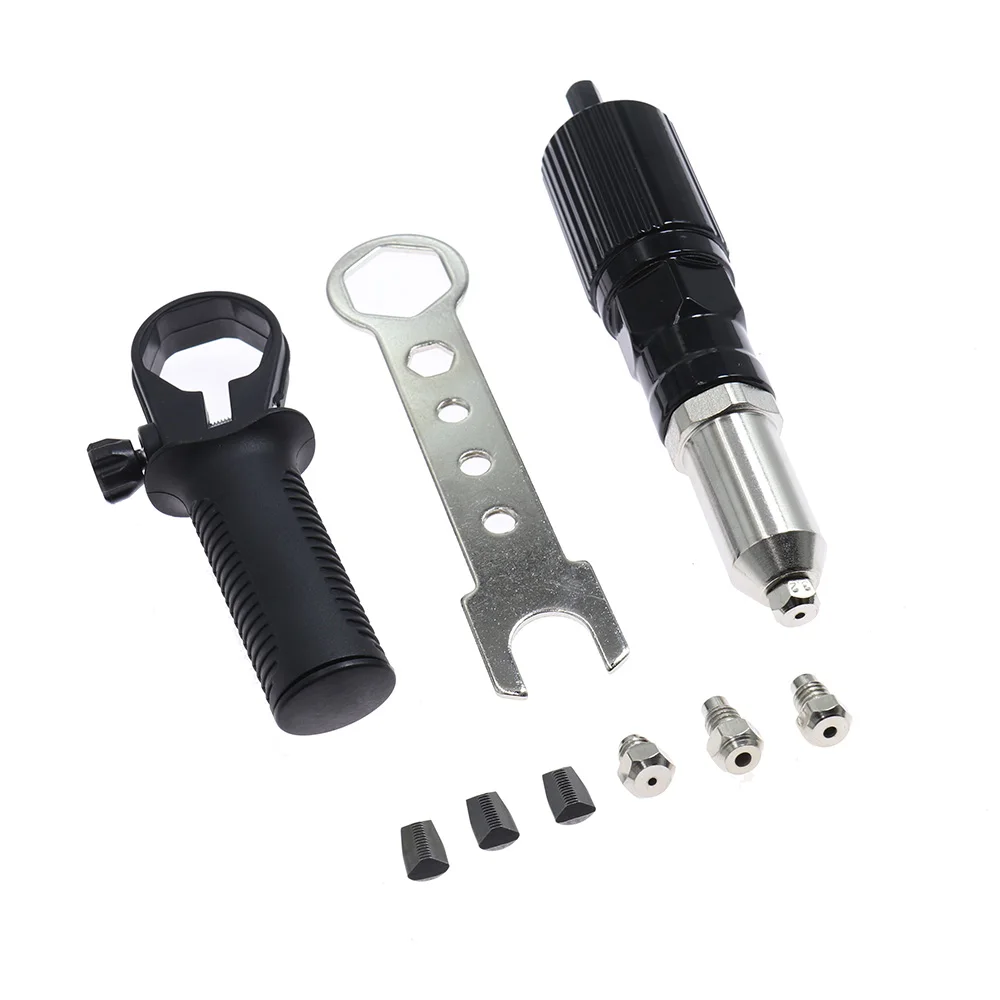 Электрическая заклепка Пистолет Захват преобразователь головки адаптер