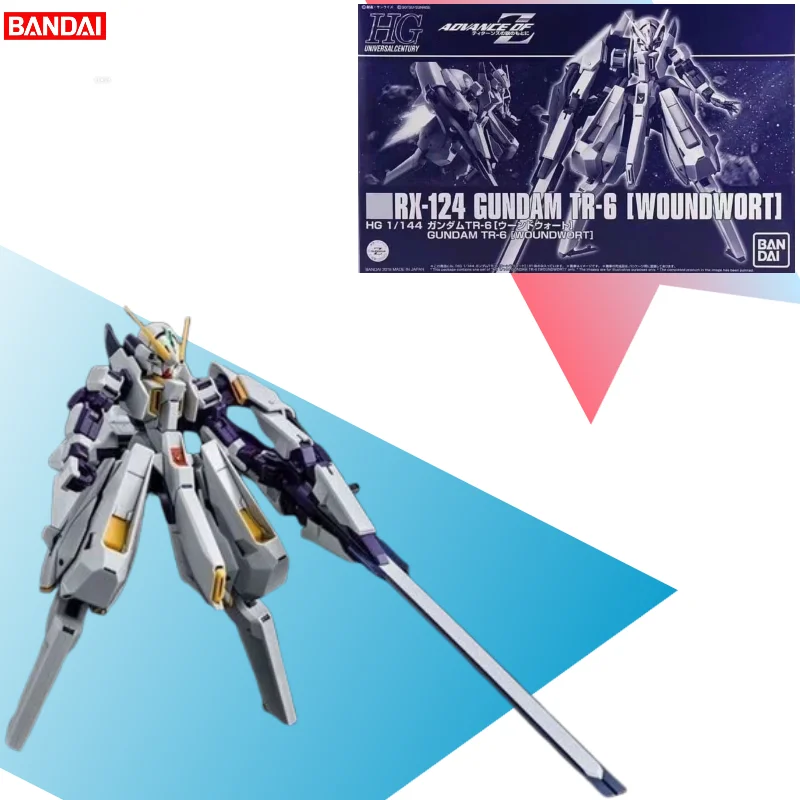Фото В НАЛИЧИИ: Набор для сборки модели Bandai HG 1/144 RX-124 Gundam TR-6 Woundwort, фигурка Advance of Zeta в оригинальной коробке. №1