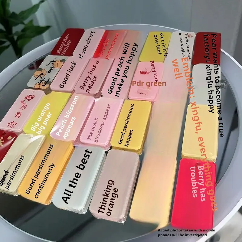 Акриловые брелки с милым узором 4 см оптовая продажа настраиваемые ювелирные