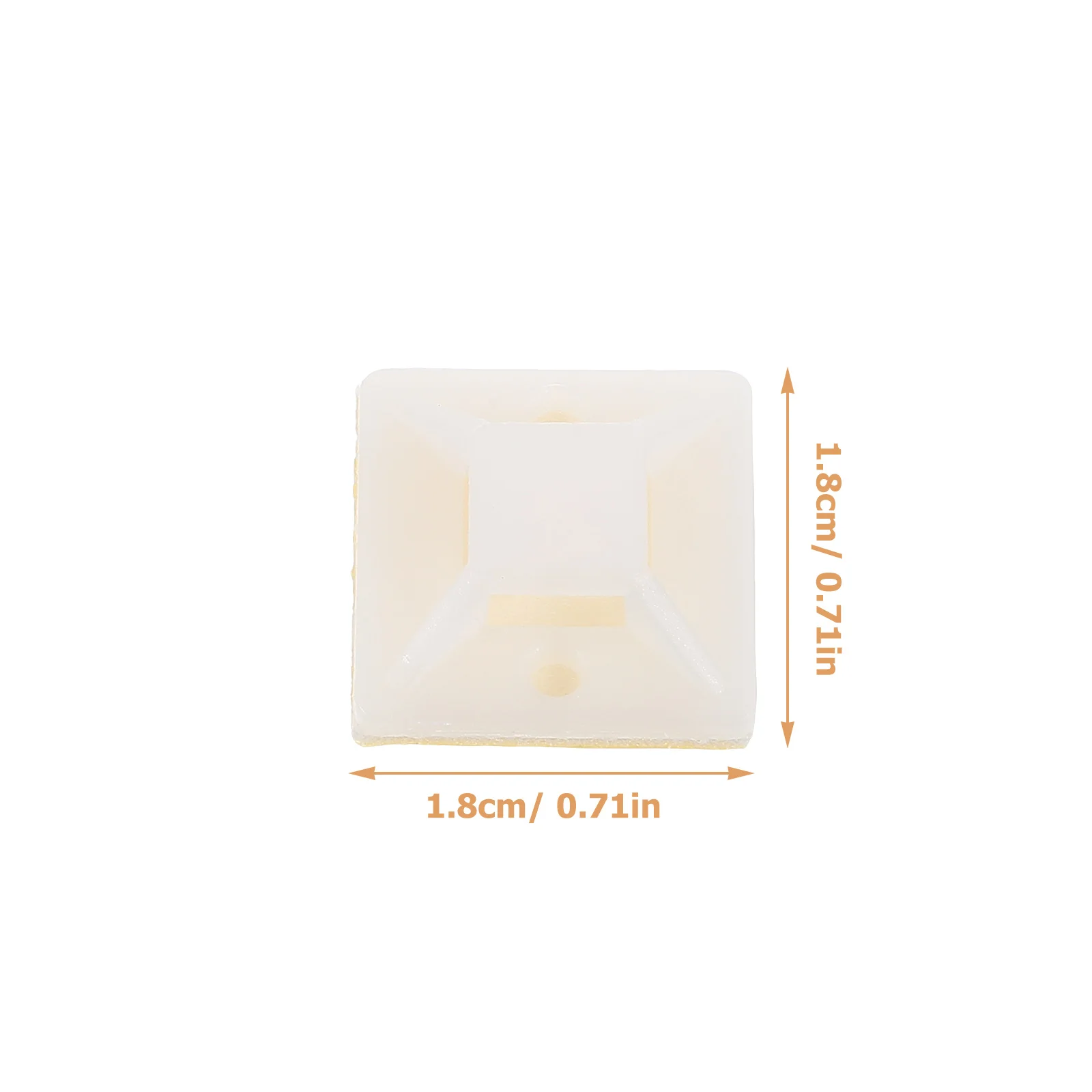 100 шт. крепления для кабельных стяжек держатель на молнии зажимы проводов клейкие