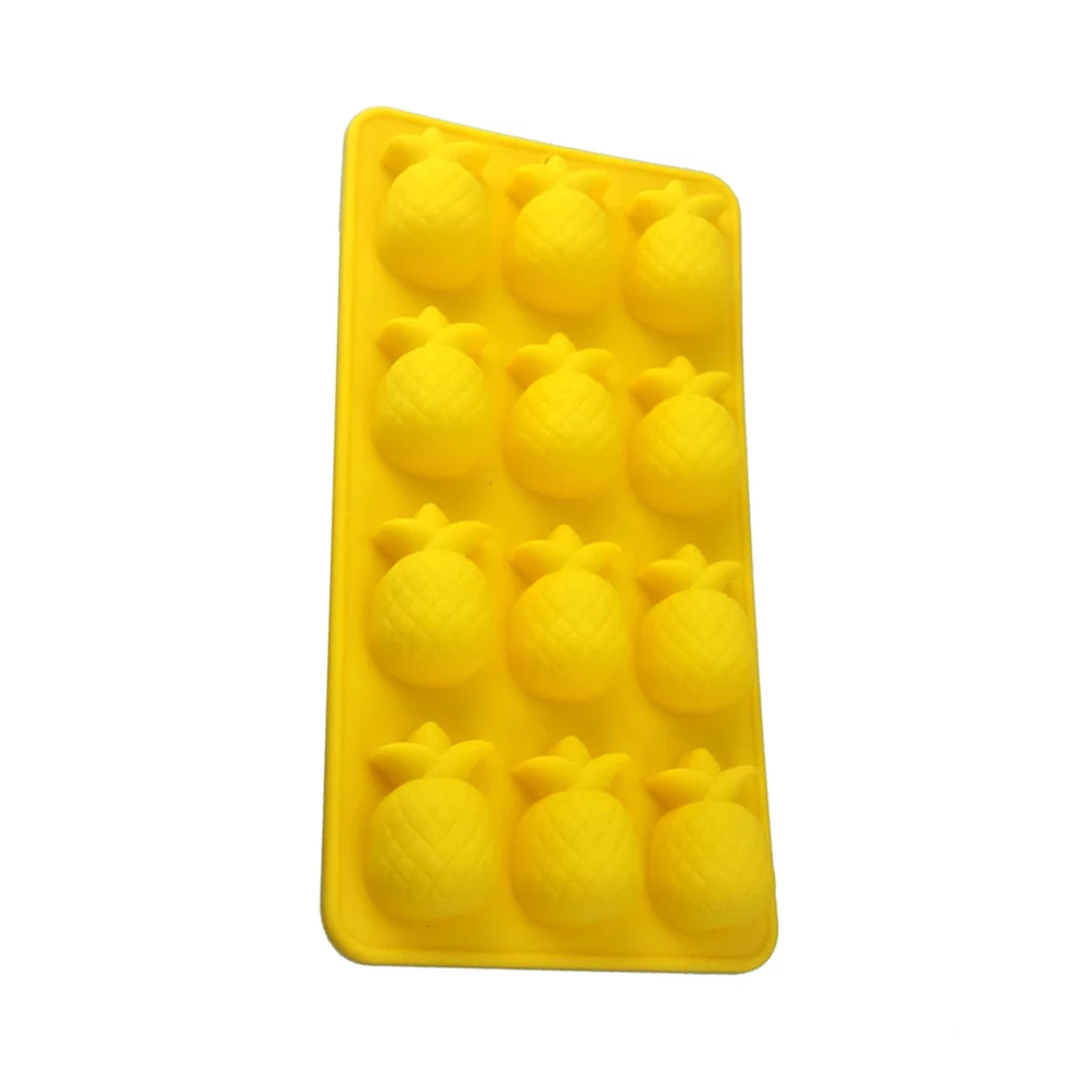 

Silicone Mold Fruit Pineapple Molds Candy Baking Fondant Cupcake Ice Gummy Diy Mould Tray Cake Shaped Stick Non Fudge 3D Pudding