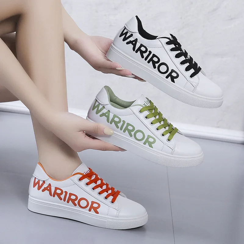 

Кроссовки женские с вулканизированной подошвой, повседневная спортивная обувь с мультяшным рисунком, высокие плоские, для девочек