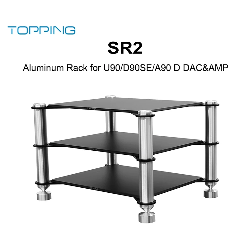 

TOPPING SR2 Aluminum Rack for U90/D90SE/A90 D DAC Amplifier