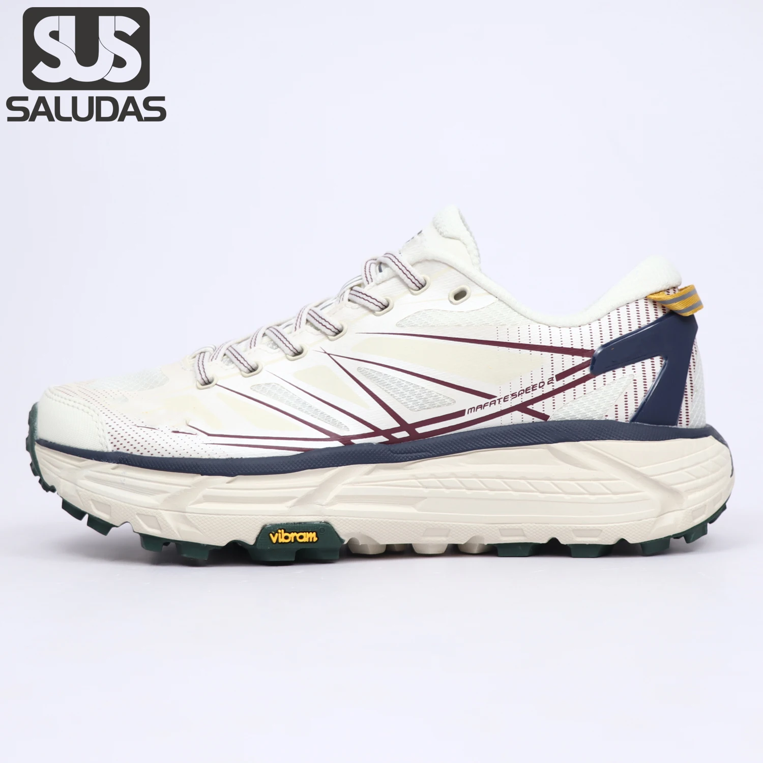 SALUDAS Original Trail Running Shoes Men and Women Thick Sole Cushioning Road Jogging Outdoor Casual Tennis Sneakers