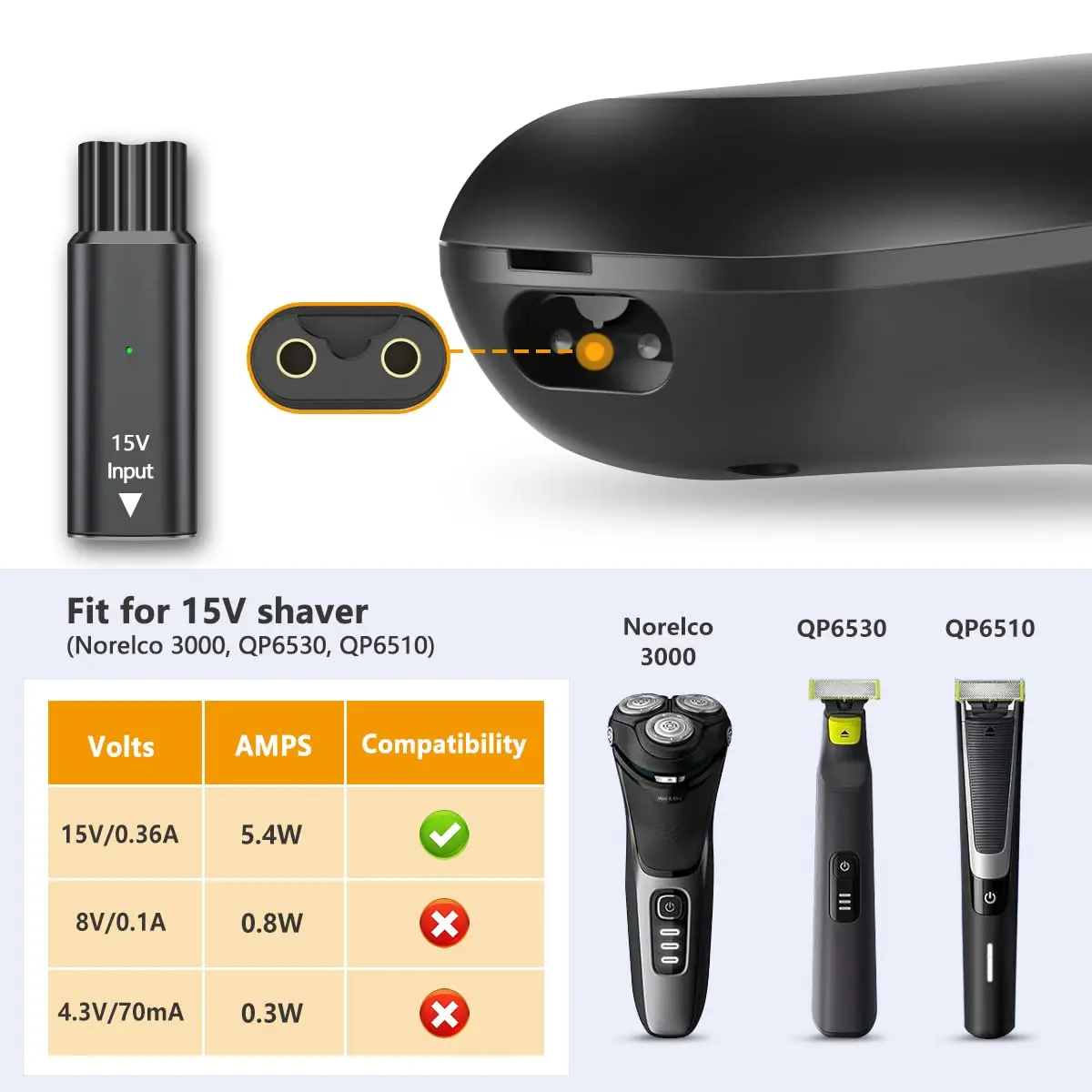 Замена лезвия электрического триммера Brangdy HQ8505 для Philips One Blade QP6520 QP6530 QP6510