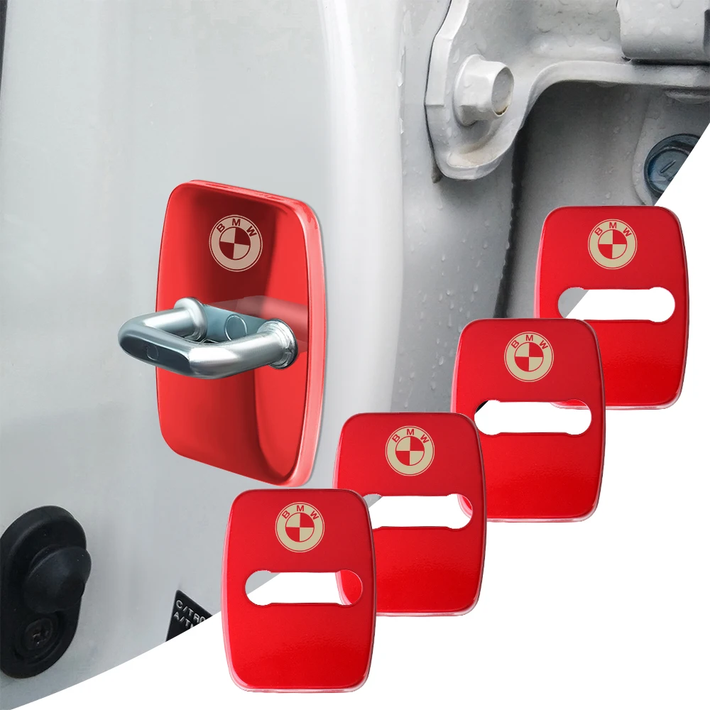 Защитная наклейка на дверной замок автомобиля для BMW 1 3 5 7 серии X1 X3 X4 X5 X6 X7 F15 F16 F30 F31